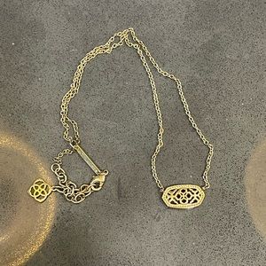 Kendra Scott Elisa Pendant Necklace | Gold